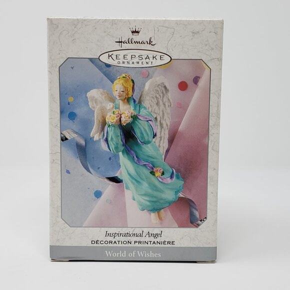 1999 Hallmark Inspirational Angel Spring Handcrafted Keepsake Easter Ornament - Picture 1 of 7